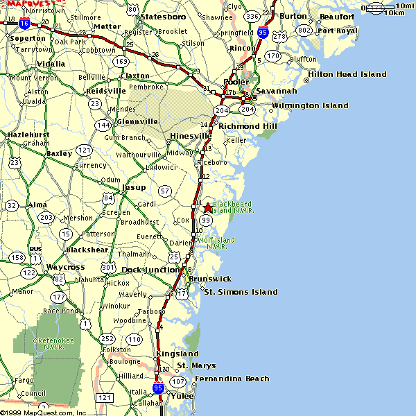 Coastal Georgia Maps